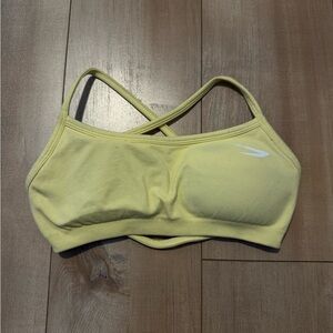 Hyperlete Yellow Sports Bra